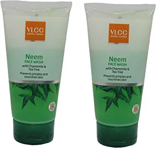 VLCC Neem Face Wash Combo Pack of 2 (150ml X 2)