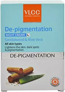 VLCC De-Pigmentation Night Cream, White (50gm)