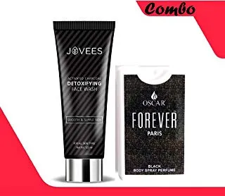 Jovees Activated Charcoal Detoxifying Face Wash (120ml)