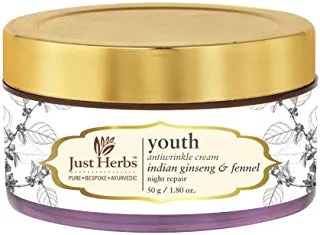 Just Herbs Youth Anti Wrinkle Cream (50gm)