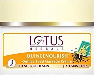 Lotus Herbals QUINCENOURISH Quince Seed Massage Creme (50gm)
