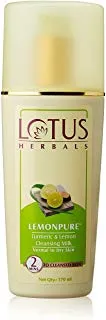Lotus Herbals Lemonpure Turmeric And Lemon Cleansing Milk (170ml)