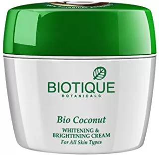 Biotique Coconut Whitening And Brightning Cream (175gm)