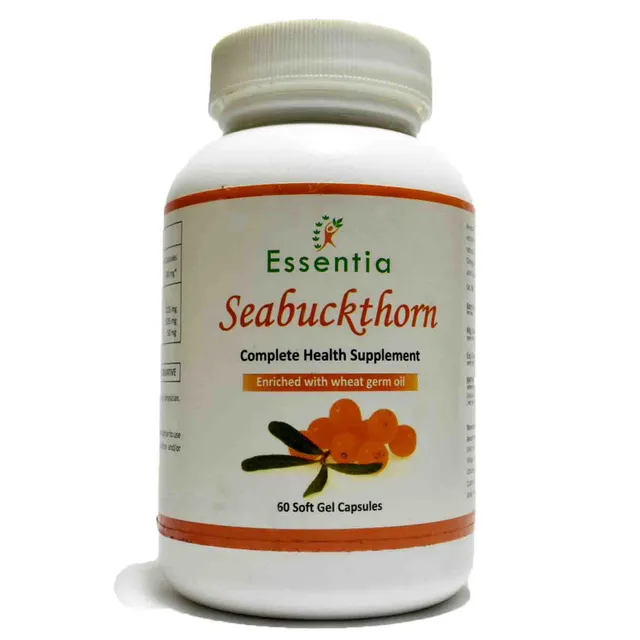 Essentia Seabyckthorn Health Supplement (60 Soft Gel Capsules)