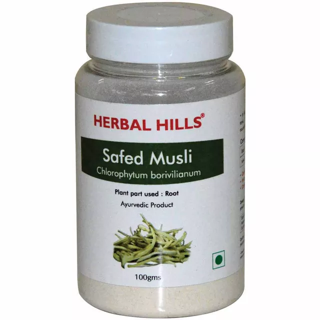 Herbal Hills Safed Musli Powder (100gm)