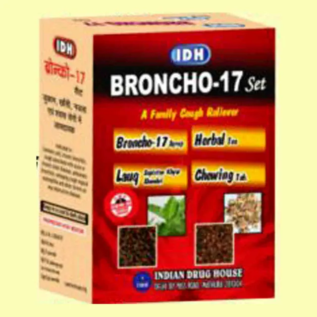 Indian Drug House Broncho-17 Set (1000 Tablets)