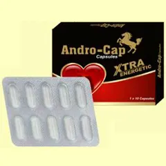 Indian Drug House Andro-Cap (2 X 10 Capsules)