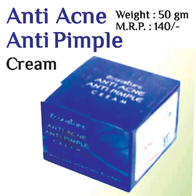 Econature Anti Acne Ant Pimple Cream (2 X 50gm)