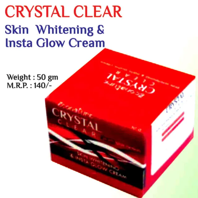 Econature Crystal Clear Whitening & Insta Glow Cream (2 X 50gm)
