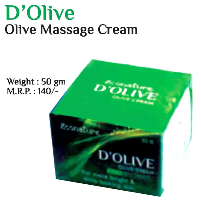 Econature D'Olive Massage Cream (2 X 50gm)