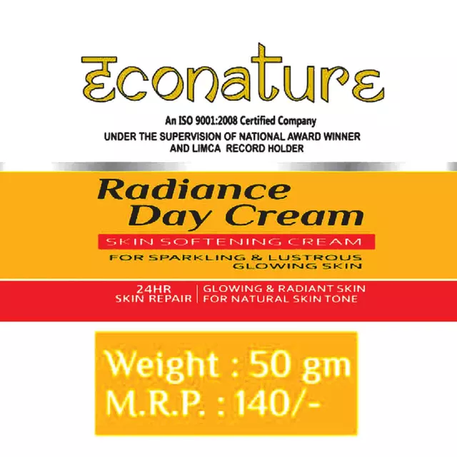 Econature Radiance Day Cream (2 X 50gm)