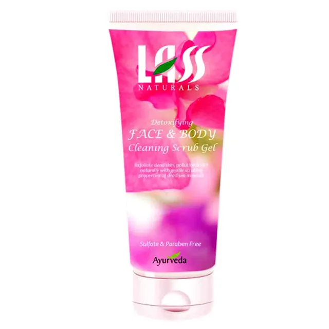LASS Naturals Face & Body Cleaning Scrub (100gm)
