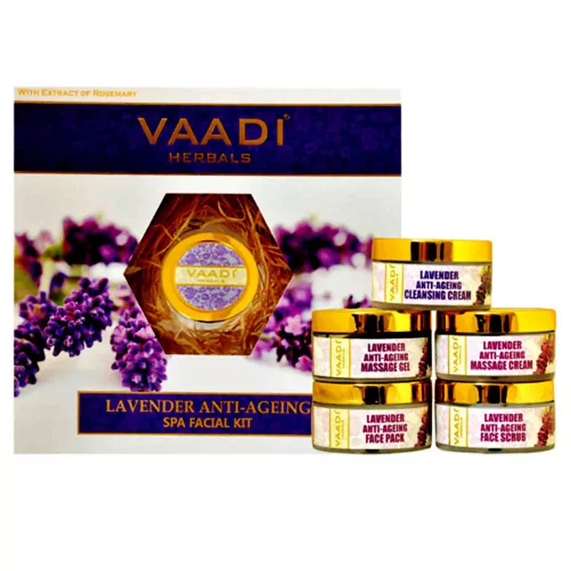VAADI Lavender Anti-Ageing SPA Facial Kit (270gm)