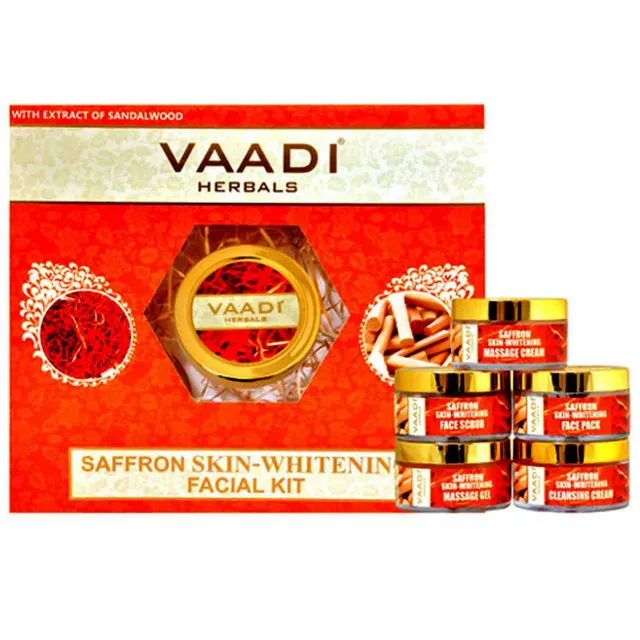 VAADI Saffron Skin-Whitening Facial Kit (270gm)