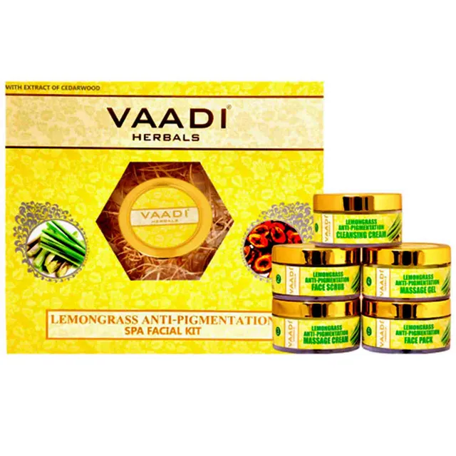 VAADI Lemongrass Anti-Pigmentation SPA Facial Kit (270gm)