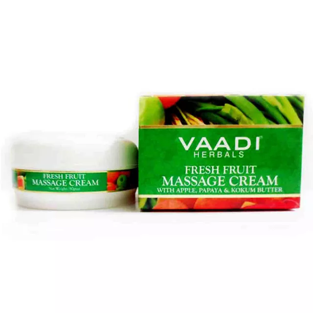 VAADI Fresh Fruit Massage Cream (2 X 90gm)
