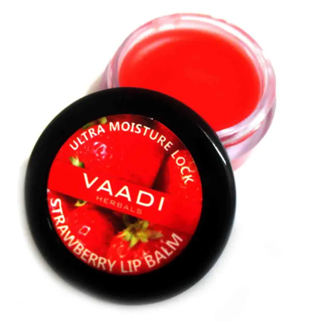 VAADI Strawberry Lip Balm (5 X 10gm)