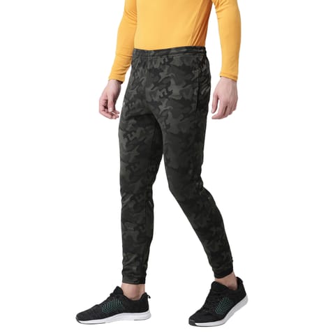 Sport Sun Men's Regular Fit Olive Army Track Pants TPA01