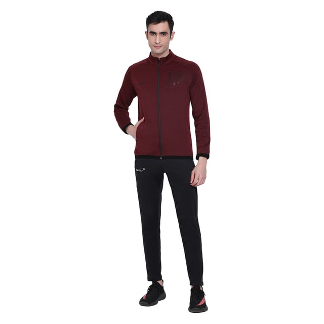 Sport Sun Playcool Maroon Milanch Track Suit For Men's