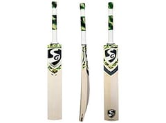 SG HP 33 Grade 1+ English Willow Cricket Bat (Size: Short Handle,Leather Ball)