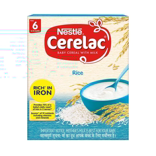 fortified cereals for babies