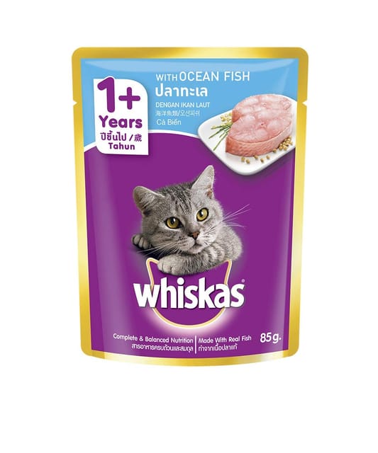 Whiskas Cat Wet Food - Ocean Fish Flavor