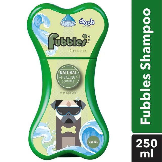 Drools - Fubbles Pet Shampoo Natural Healing and Soothing (250 ML)