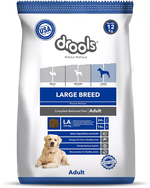 Drools - Large breed Adult (12 Kg)