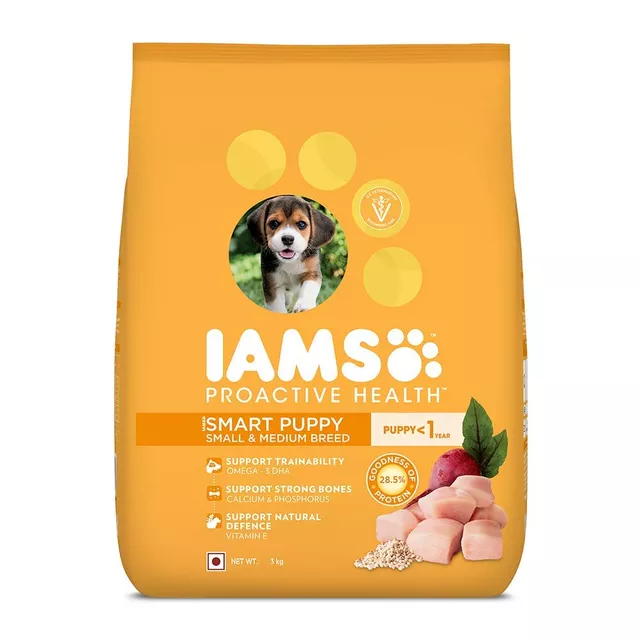 IAMS Proactive Health Smart Puppy (<1 Years) Dry Dog Food - Small & Medium Breed