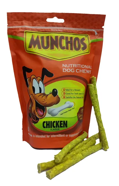 MUNCHOS Chicken Dog Treat Sticks, 450gm