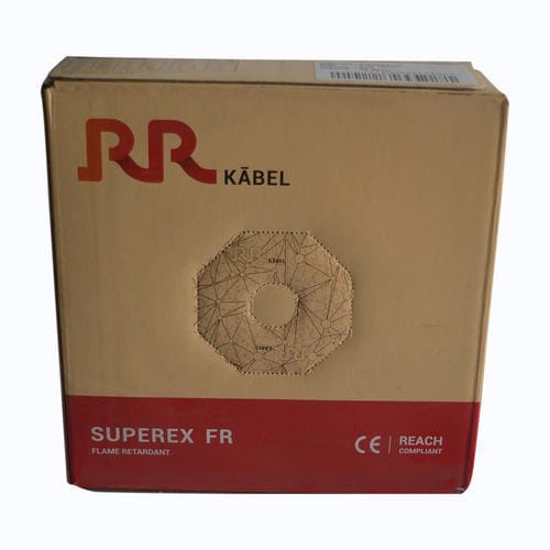 RR KABEL 6 mm Single Core Copper Flexible FR Cable 90 mtr Green Colour