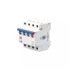 1 Ampere Three Pole with Neutral TPN with Neutral MCB Miniature Circuit Breaker 10 kA C-Curve - Make HPL Techno