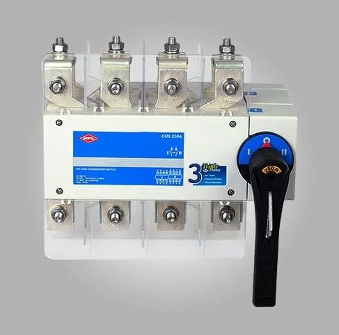 800 Ampere 4 Pole Onload ChangeOver Switch Without Steel Enclosure Box - HPL