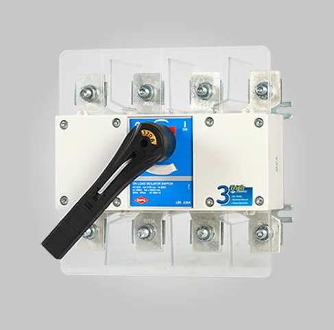 63 Ampere 4 Pole Onload Load Breaker Switch With Steel Enclosure Box - HPL