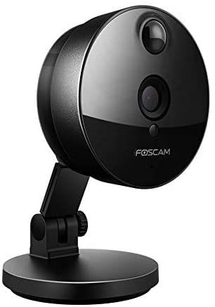 HD 720P Wireless Indoor IP Camera, Night Vision - Black
