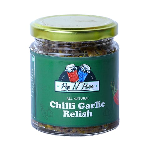 Pep N Pure Chilli Garlic Relish