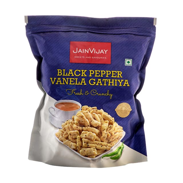 Jain Vijay Farsan Black Pepper Vanela Gathiya
