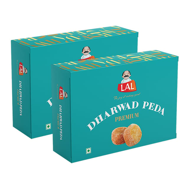 Lal Sweets Dharwad Peda - Pack of 2