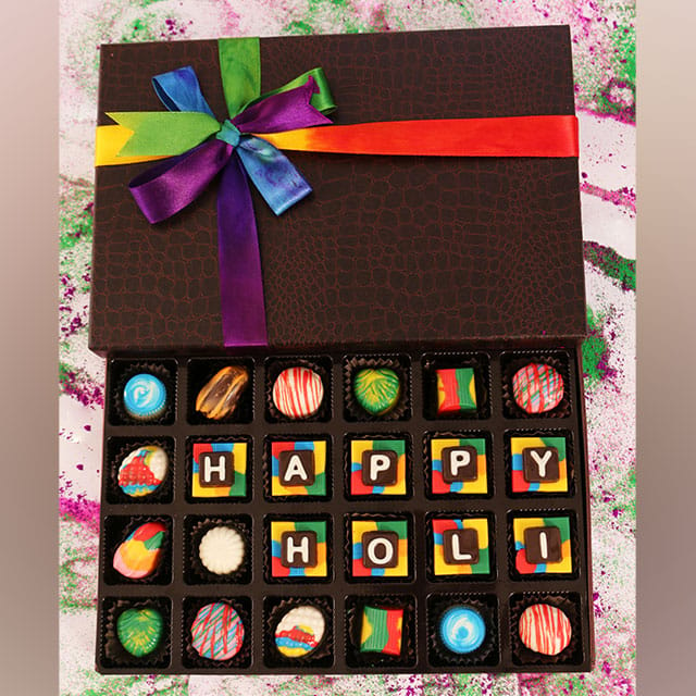 Happy Holi Festive Chocolate Box