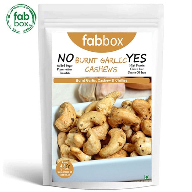 Fabbox Burnt Garlic Cashew