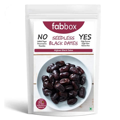Fabbox Seedless Black Dates