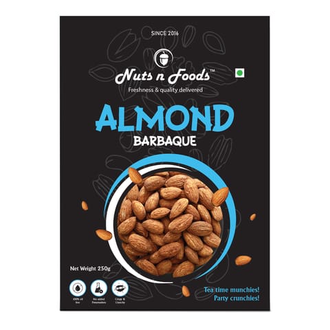 Nuts N Foods Barbaque Almonds