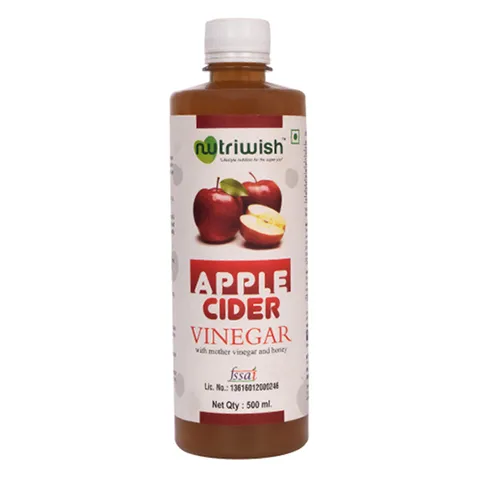 Nutriwish Apple Cider Vinegar With Mother & Honey 500 ml