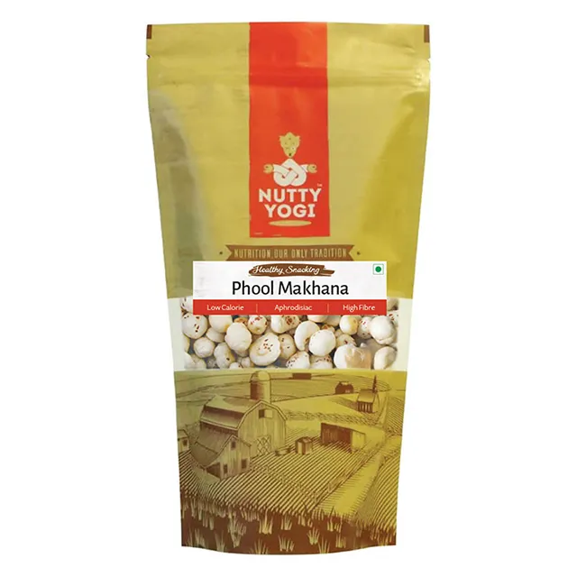 Nutty Yogi Phool Makhana Fox Nuts 100 Gms Firstly, i have used ghee to roast the lotus seed which makes it flavoured and tasty. nutty yogi phool makhana fox nuts 100 gms