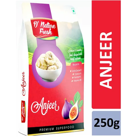 D' nature Fresh Anjeer (Dry Figs)