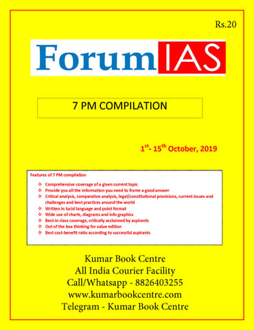 Forum IAS 7pm Compilation - October 2019 - [PRINTED]