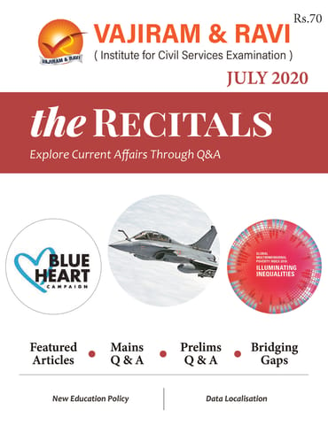 Vajiram & Ravi Monthly Current Affairs - The Recitals - July 2020 - [PRINTED]
