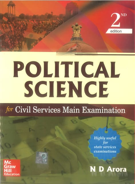 Political Science By N D Arora