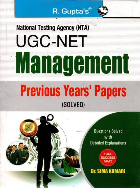 UGC-NET Management Previous Years Solvbed Papers By R Gupta
