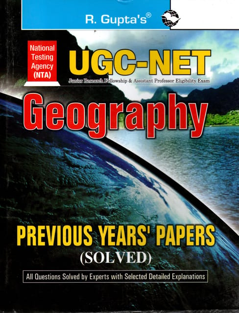 UGC NET Geography Previous Years Solved Papers